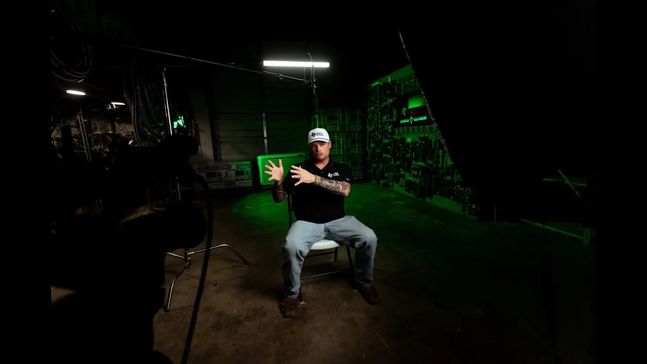 Still from Top Notch Electrician: Hiring film for an electrical contractor